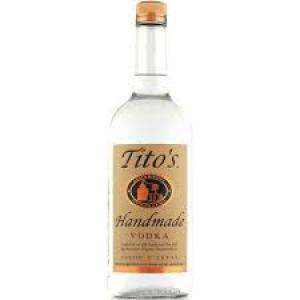 Titos Vodka Bottle